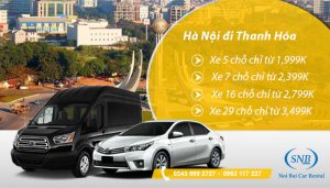 Dịch vụ xe Hà Nội đi Thanh Hóa