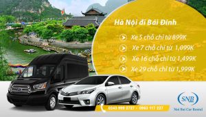 dịch vụ xe Hà Nội đi Ninh Bình